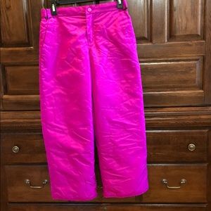 Childrens Place Hot Pink Girls Ski Pants Snow Pant